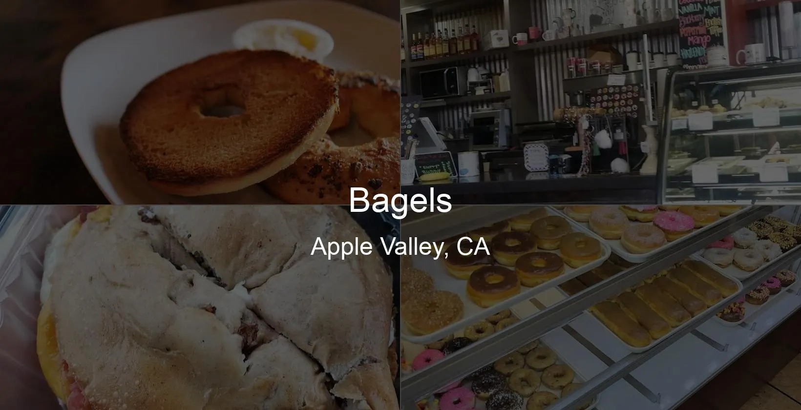 Bagels in Apple Valley, CA Photo