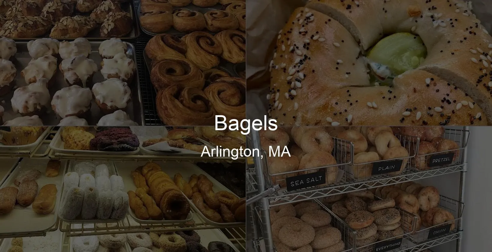 Bagels in Arlington, MA Photo