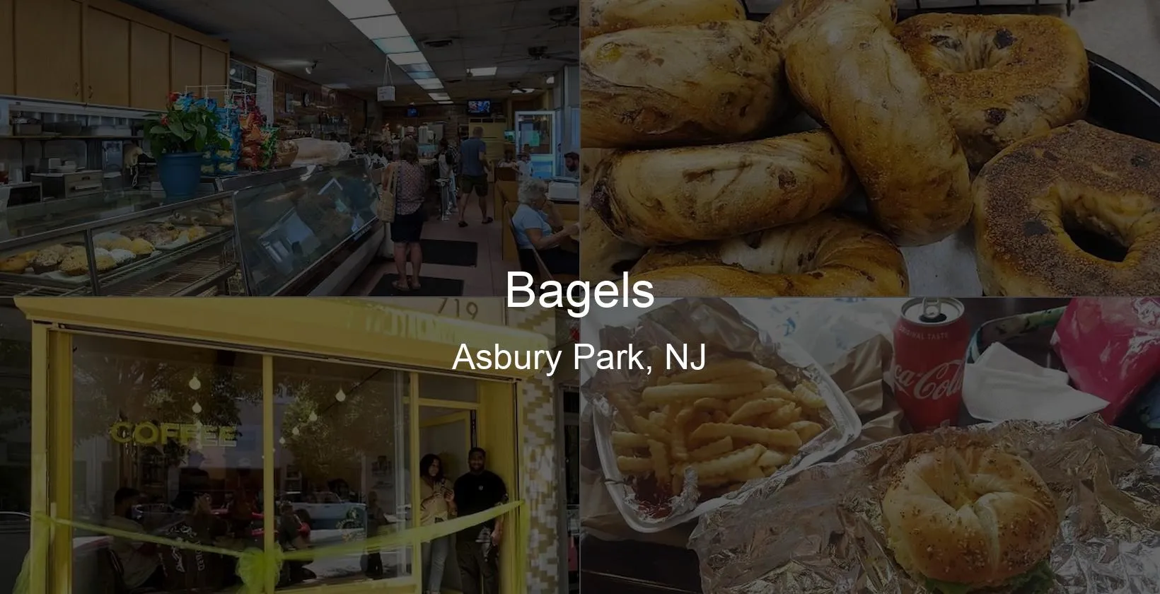 Bagels in Asbury Park, NJ Photo