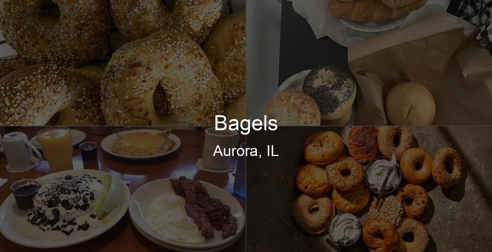 Bagels in Aurora, IL Photo