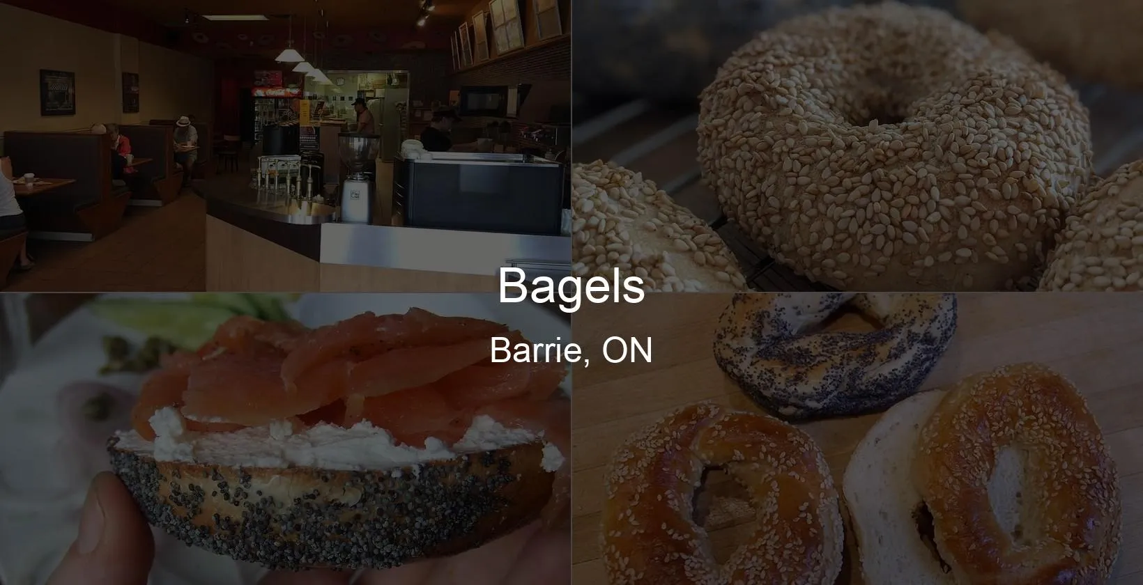 Photo of Bagels in Barrie, ON
