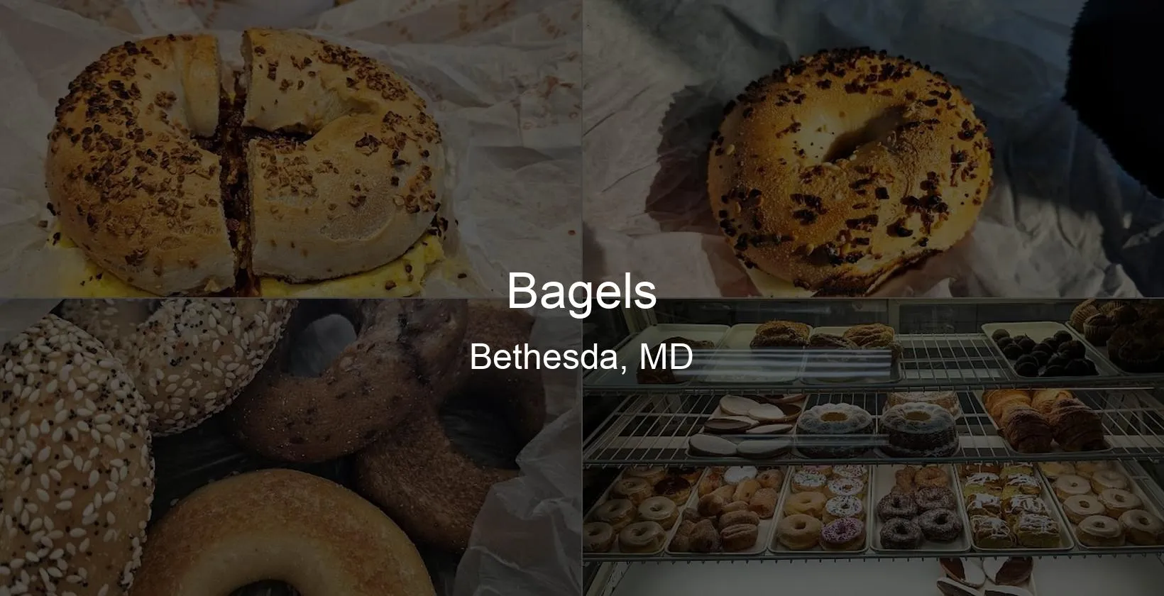 Bagels in Bethesda, MD Photo