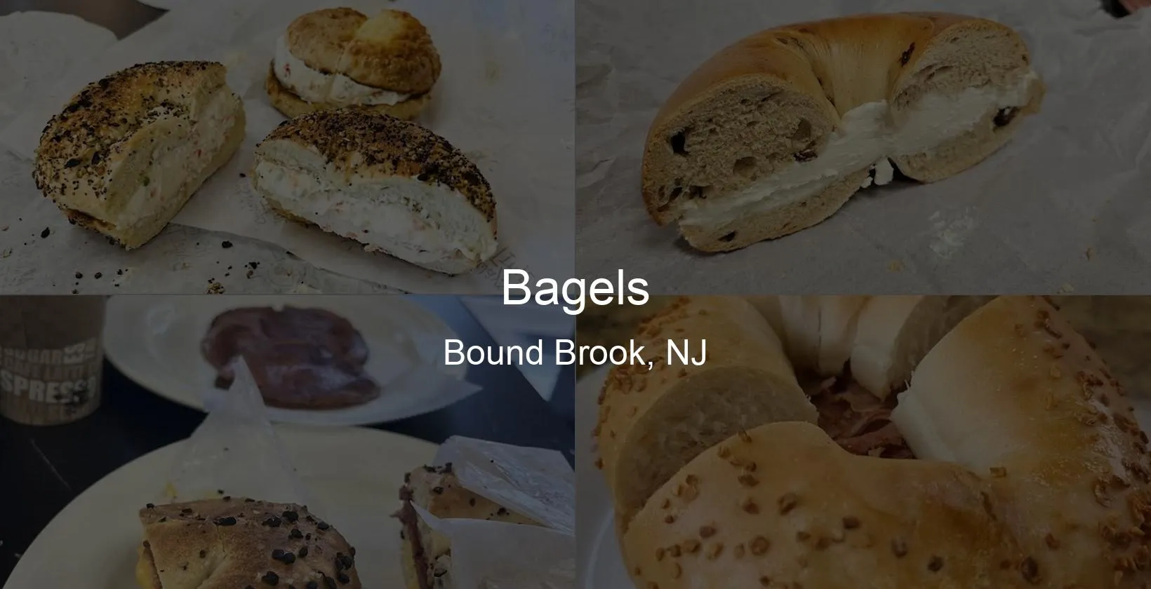 Bagels in Bound Brook, NJ Photo