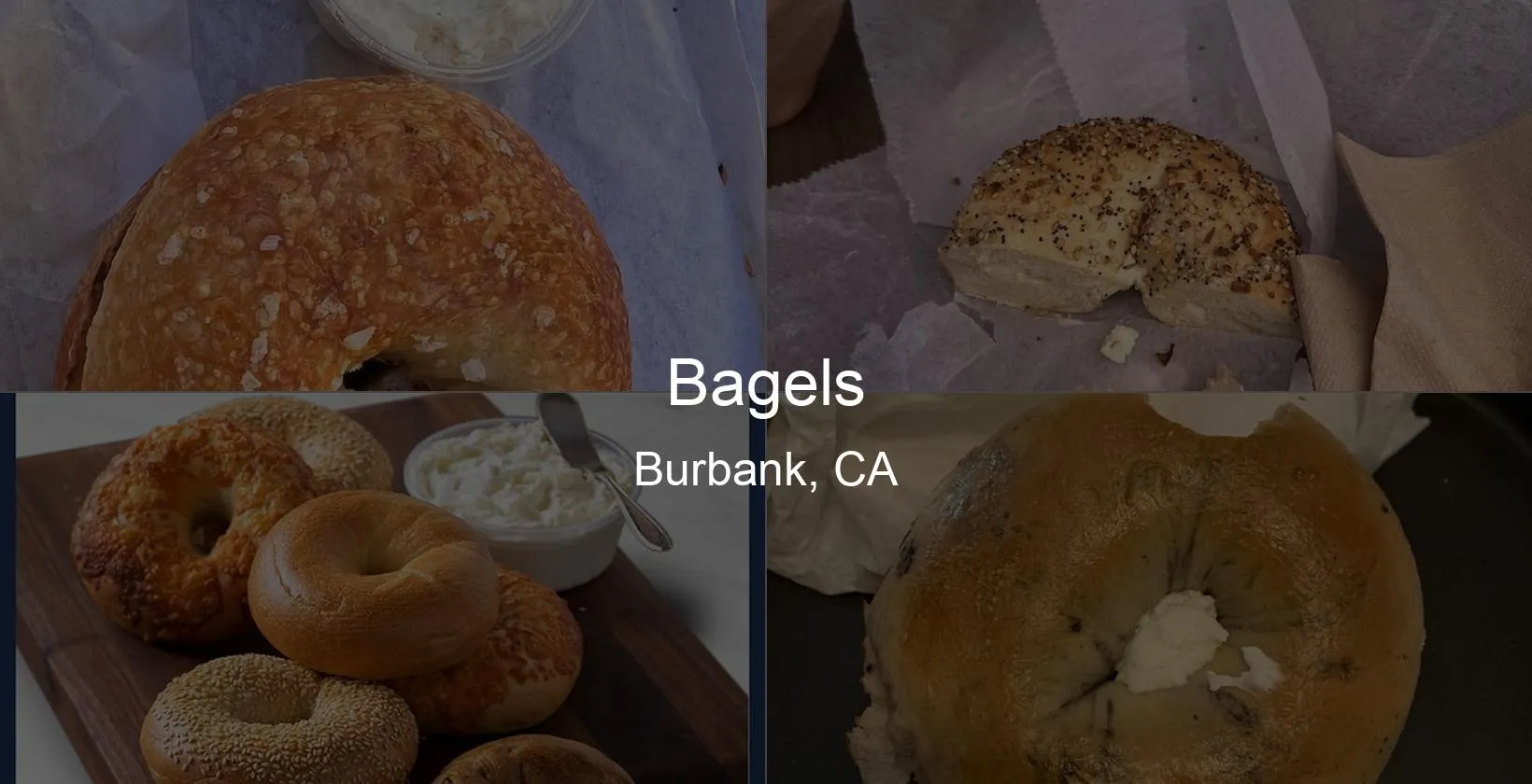 Bagels in Burbank, CA Photo