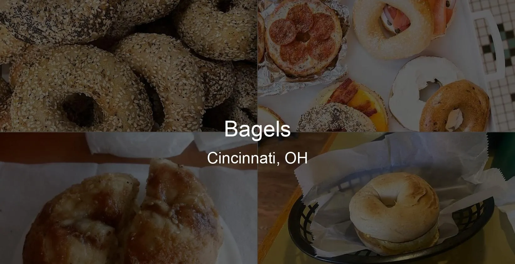 Bagels in Cincinnati, OH Photo