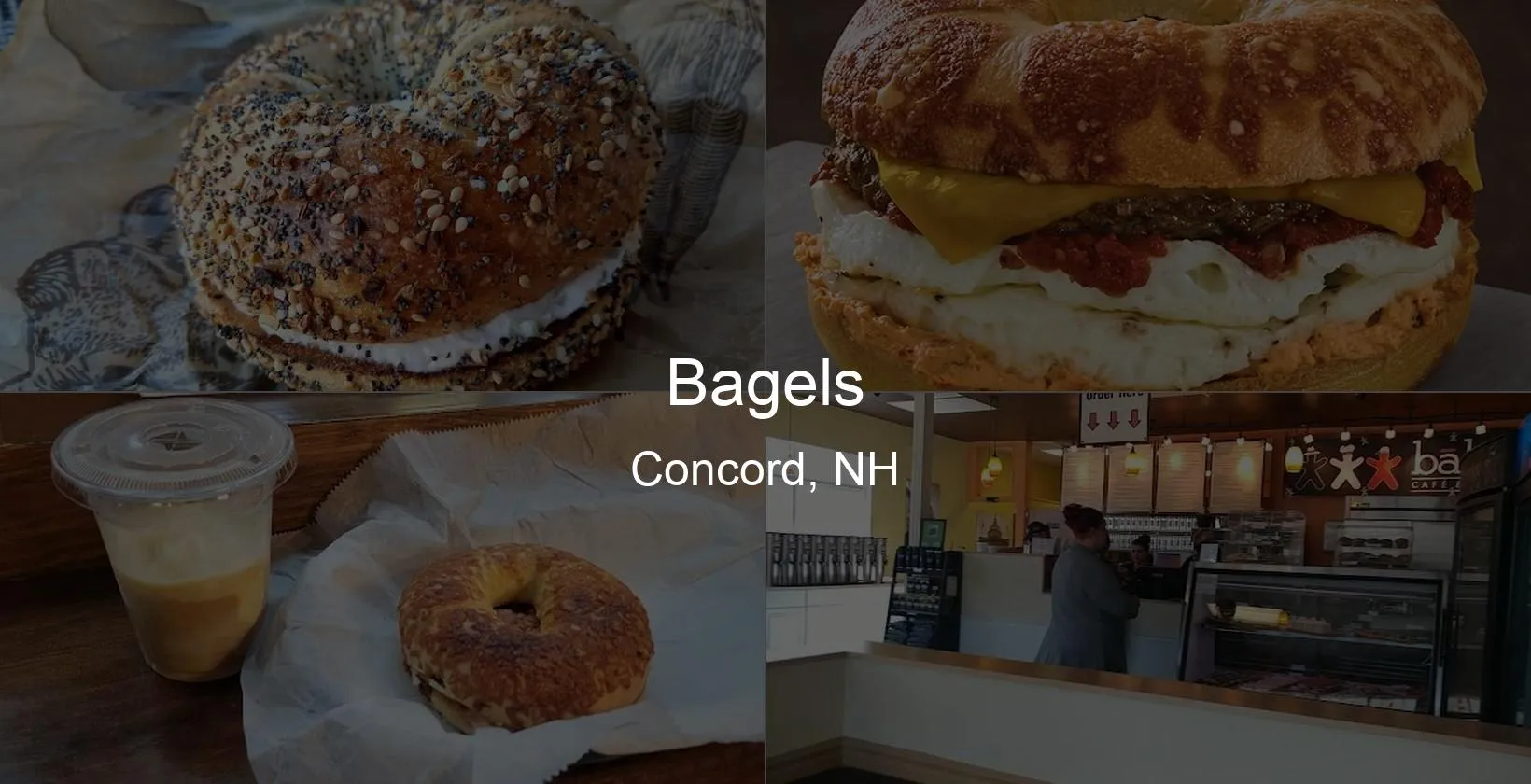 Bagels in Concord, NH Photo