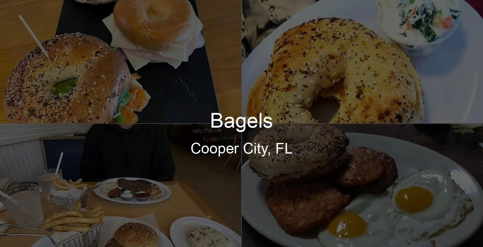 Bagels in Cooper City, FL Photo