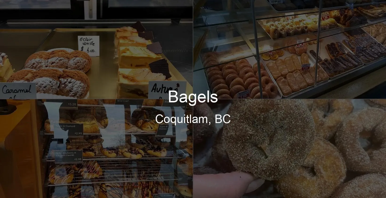 Bagels in Coquitlam, BC Photo