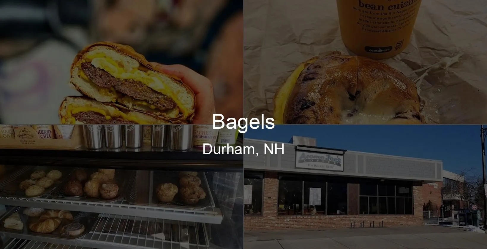 Bagels in Durham, NH Photo