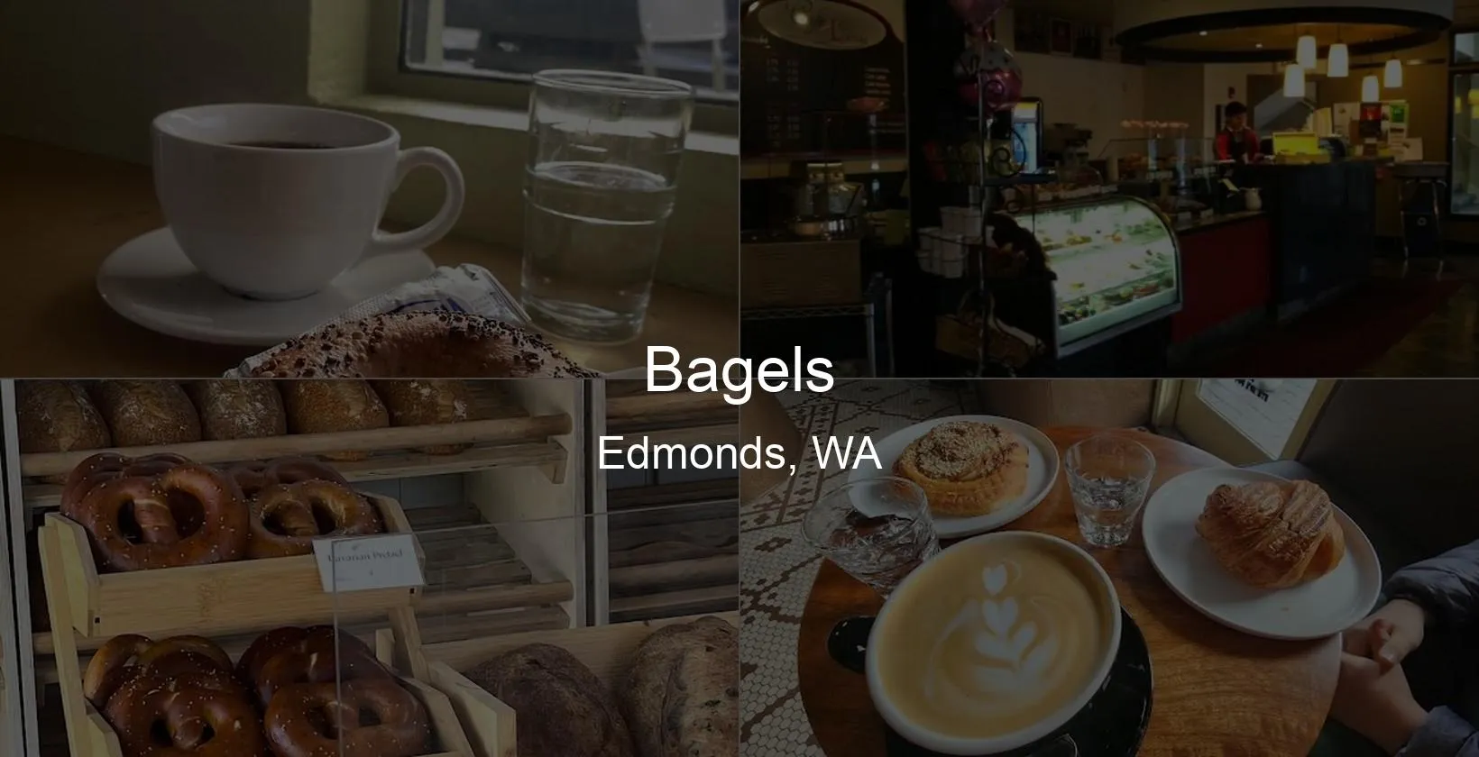 Bagels in Edmonds, WA Photo