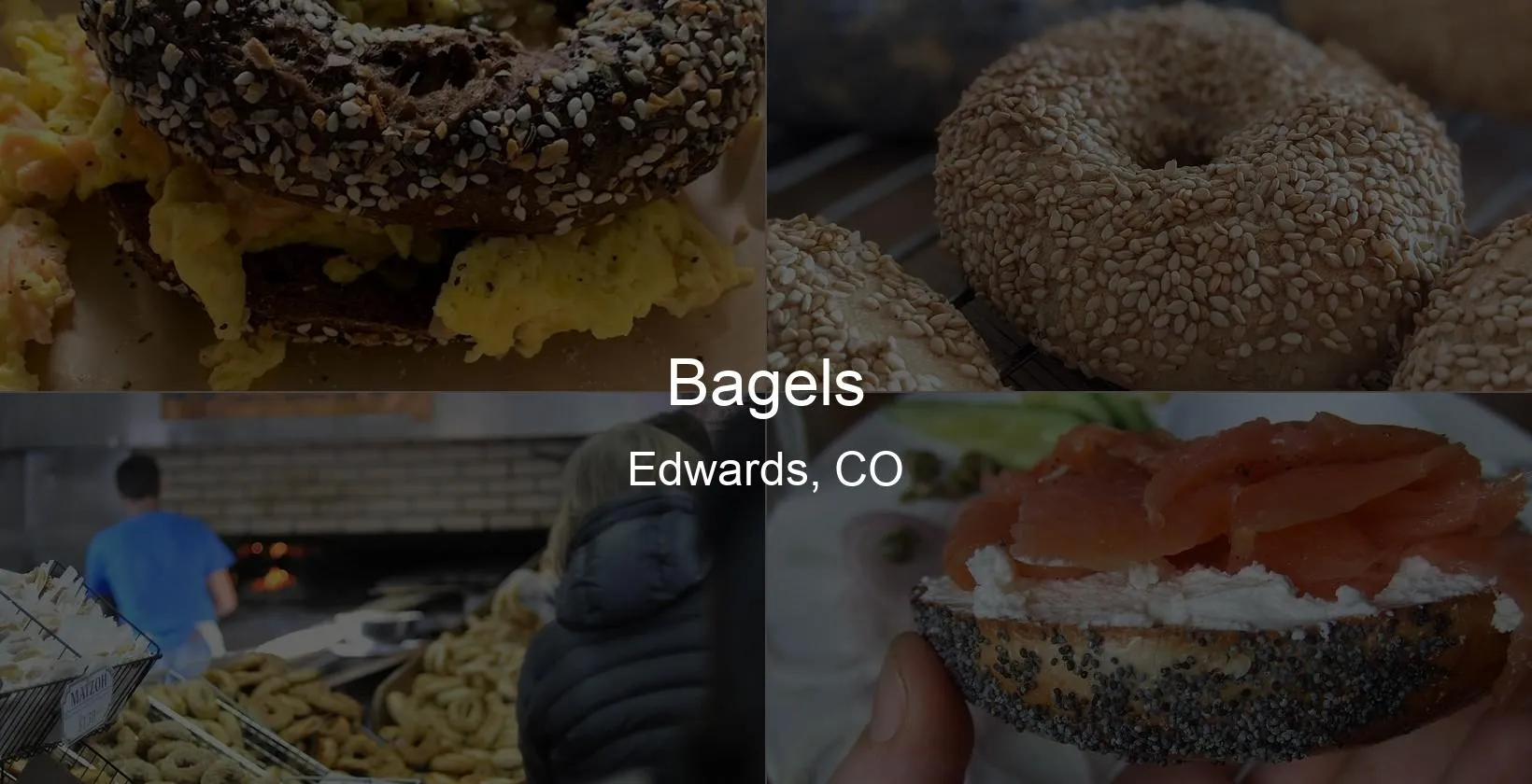 Bagels in Edwards, CO Photo