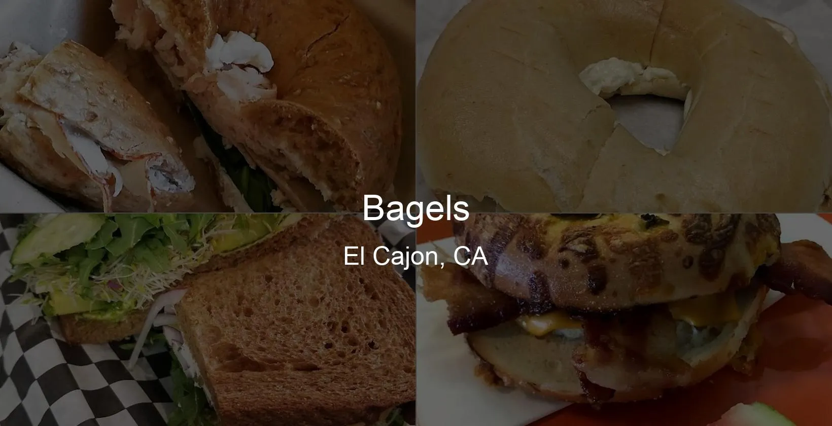 Bagels in El Cajon, CA Photo