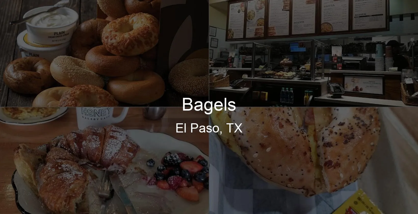 Bagels in El Paso, TX Photo