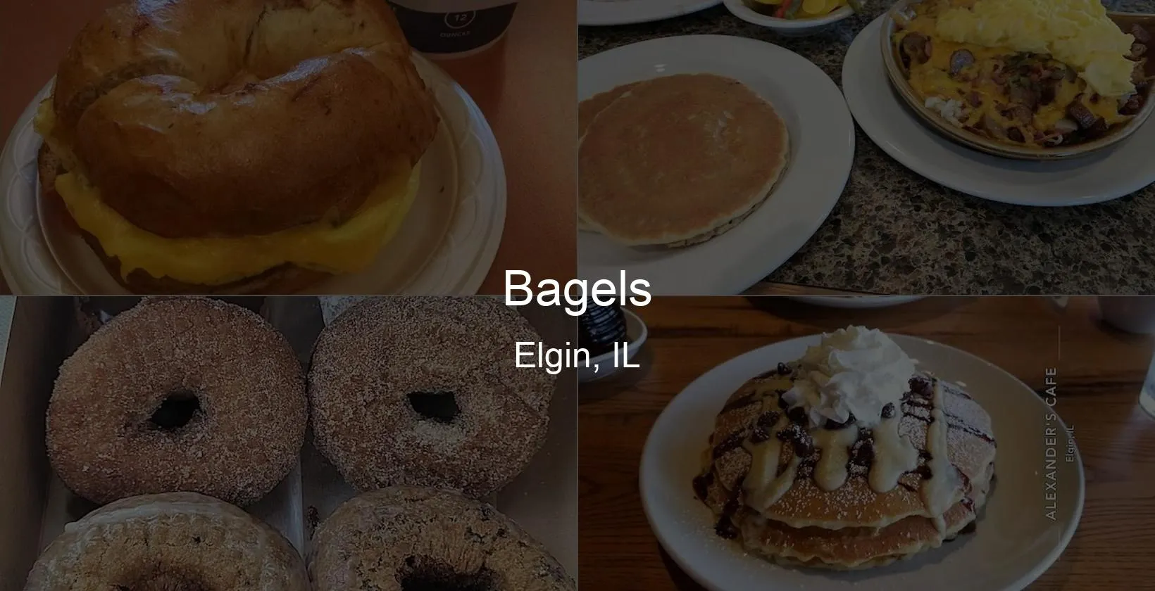 Bagels in Elgin, IL Photo
