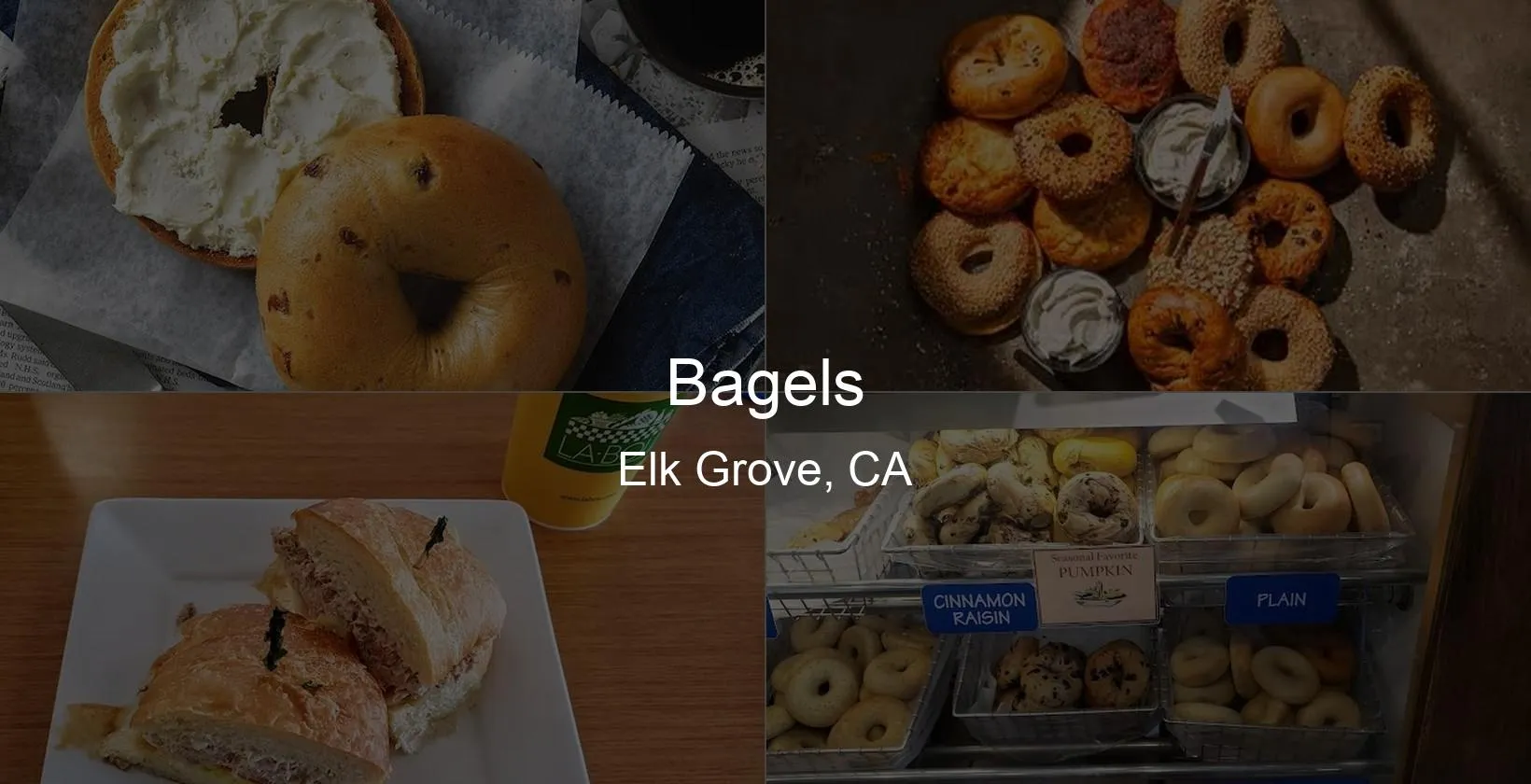 Bagels in Elk Grove, CA Photo