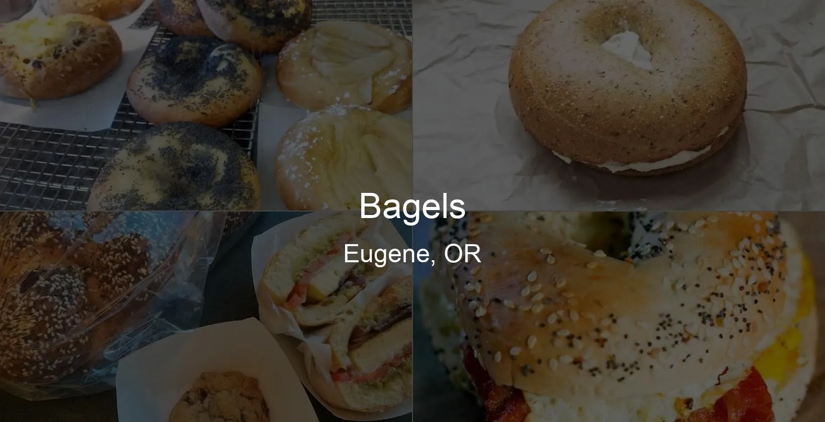 Bagels in Eugene, OR Photo