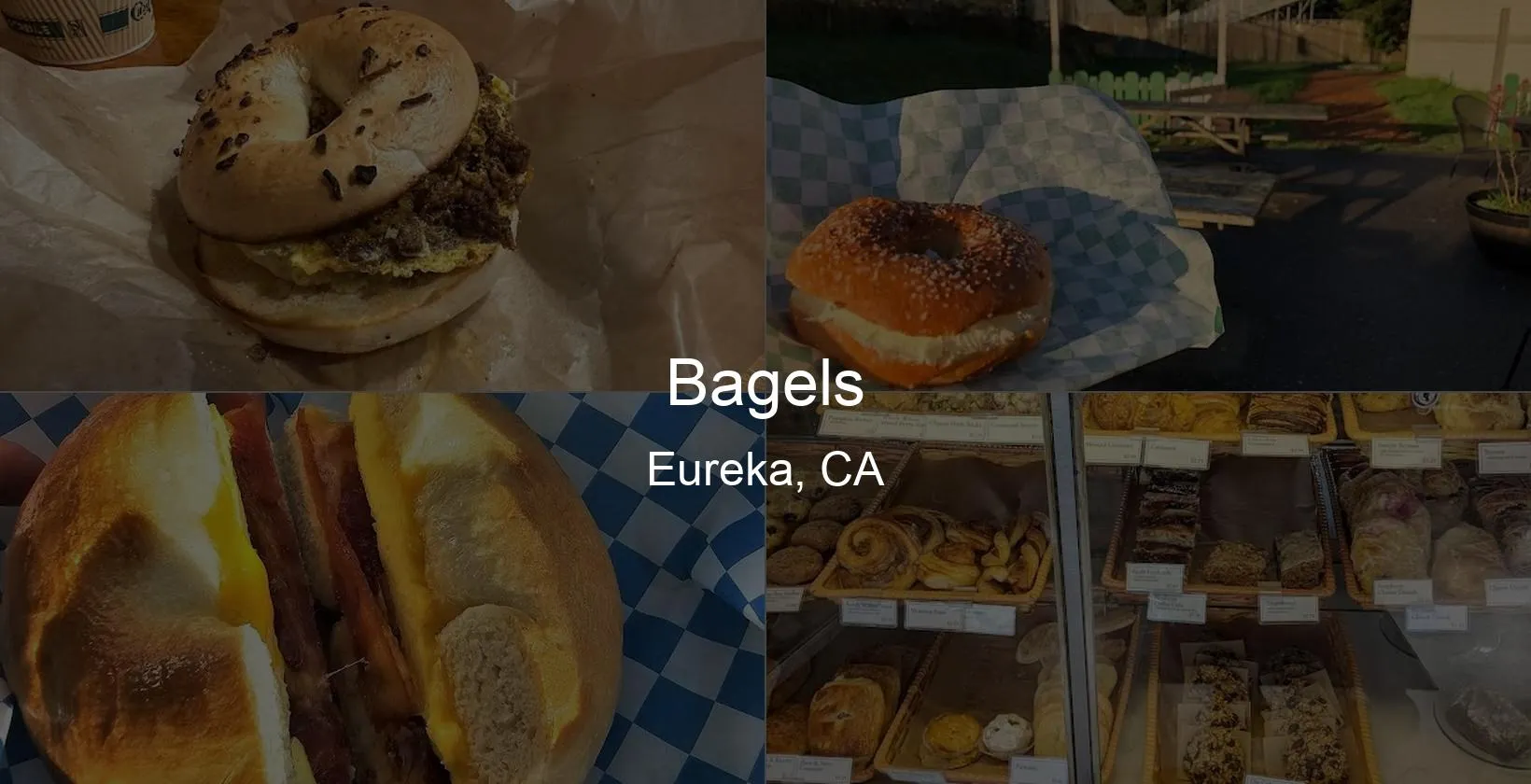 Bagels in Eureka, CA Photo