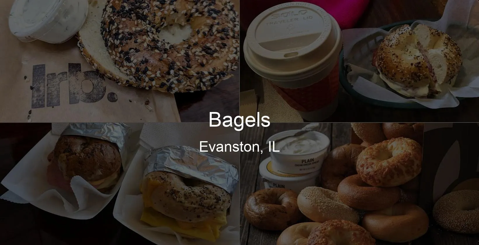 Bagels in Evanston, IL Photo