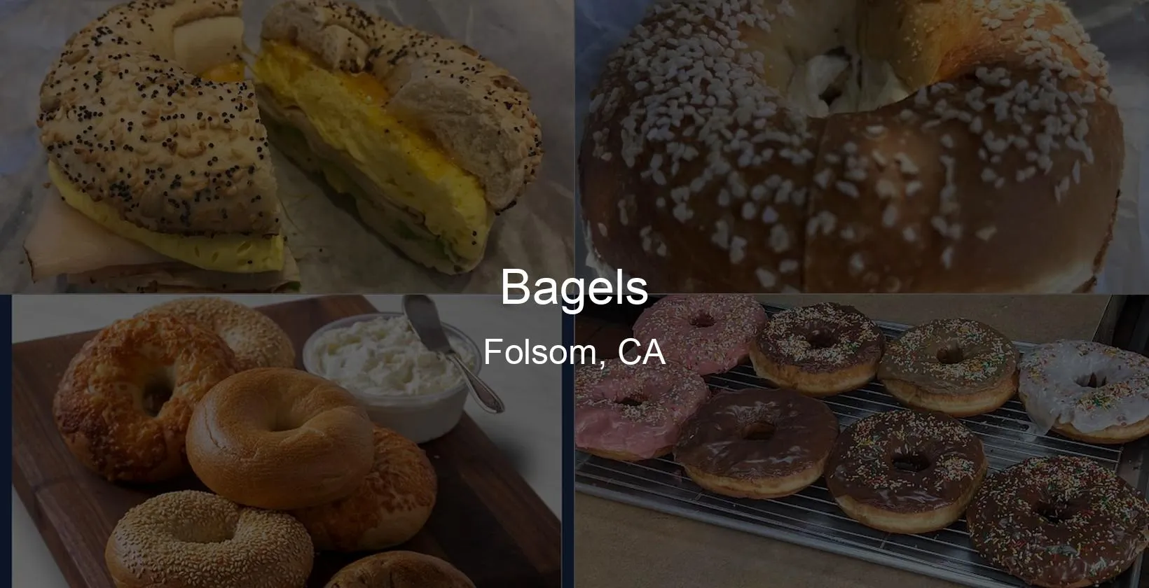 Bagels in Folsom, CA Photo