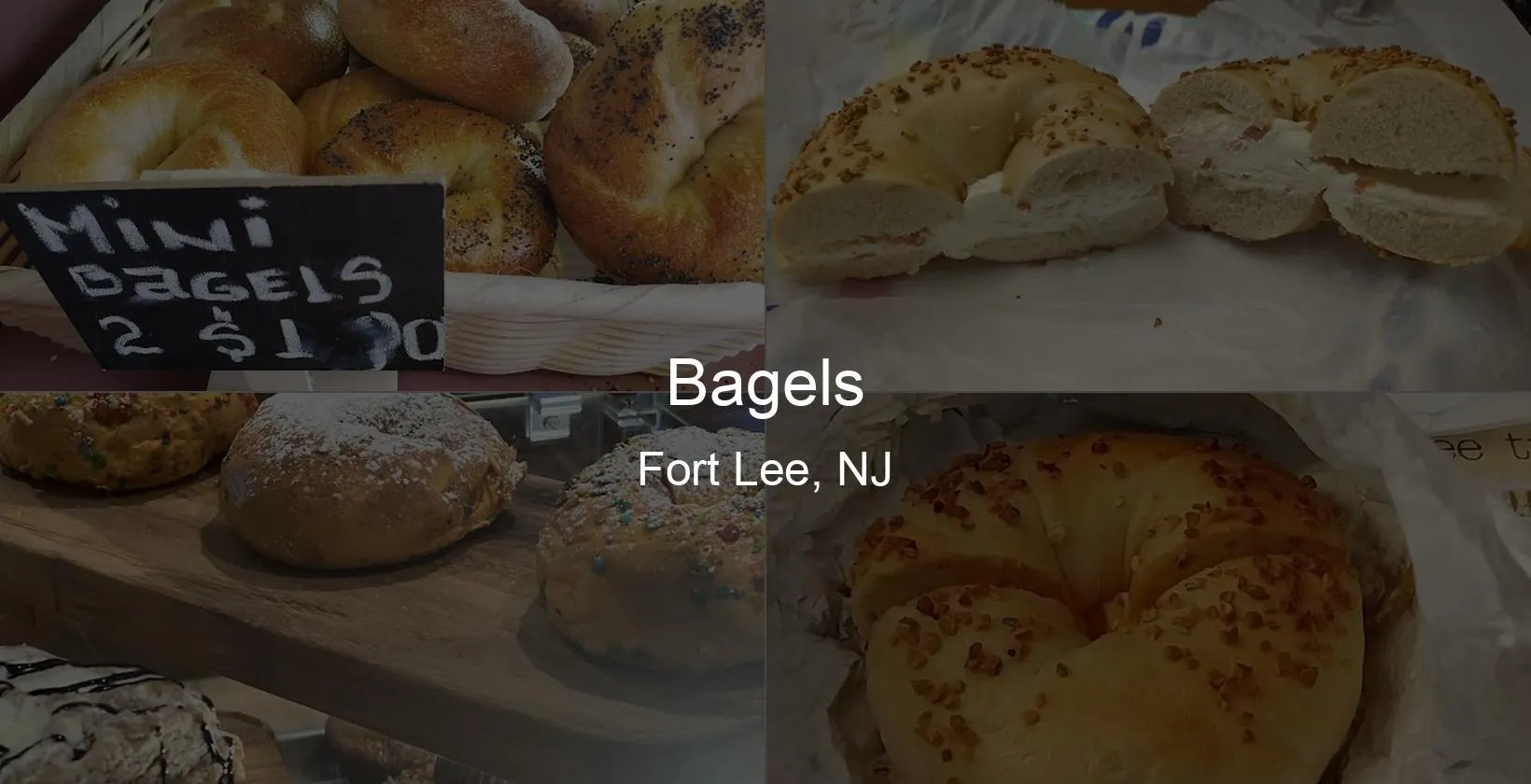 Bagels in Fort Lee, NJ Photo