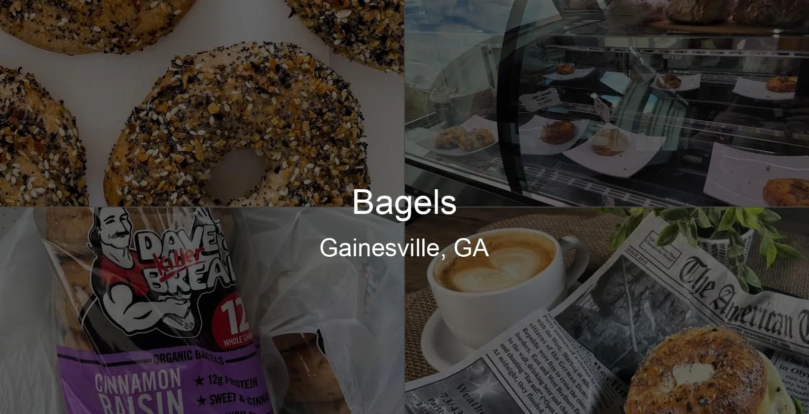 Bagels in Gainesville, GA Photo