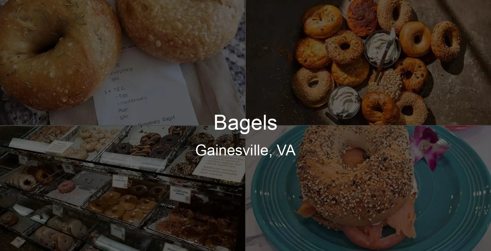 Bagels in Gainesville, VA Photo