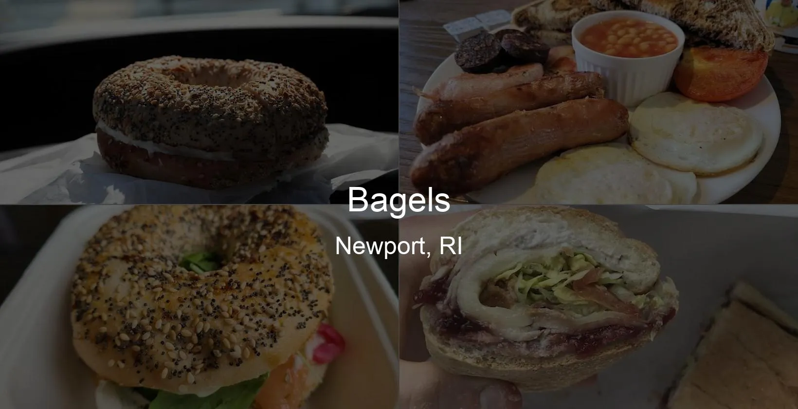 Bagels in Newport, RI Photo