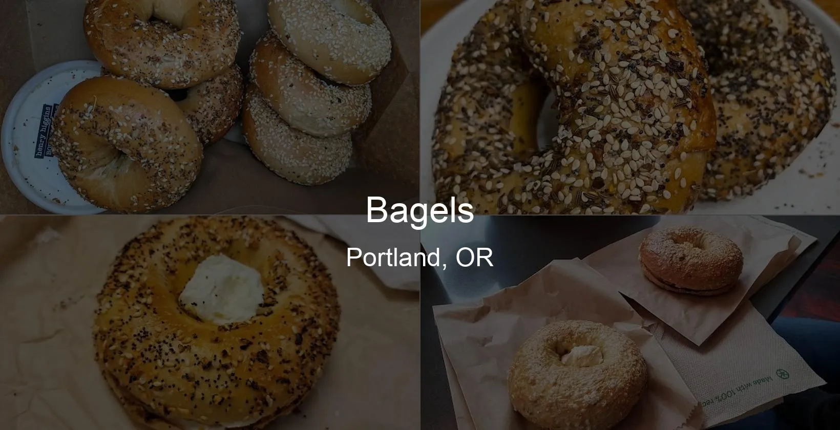 Bagels in Portland, OR Photo