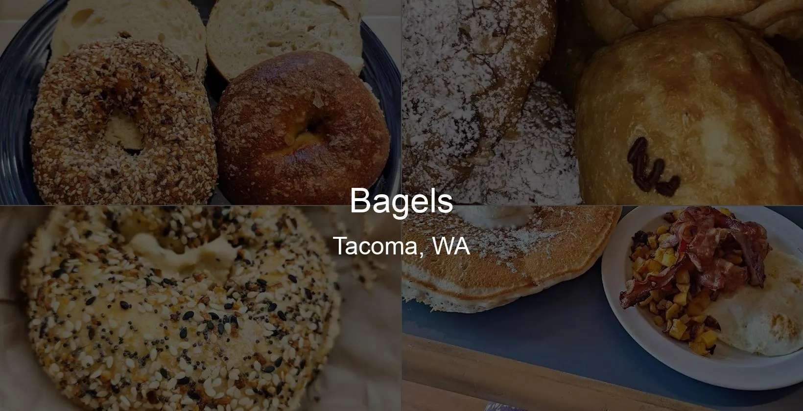 Bagels in Tacoma, WA Photo